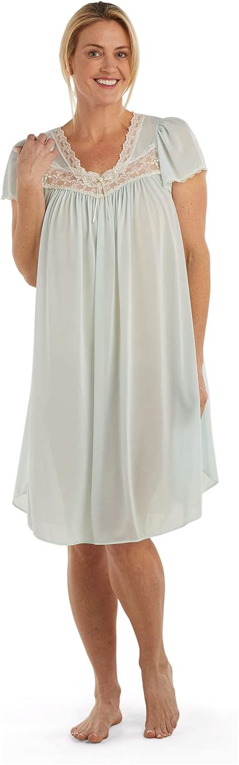 sheer gown nightgown|Amazon.com: Sheer Nightgown.